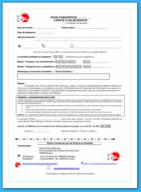 fiche Renseignements